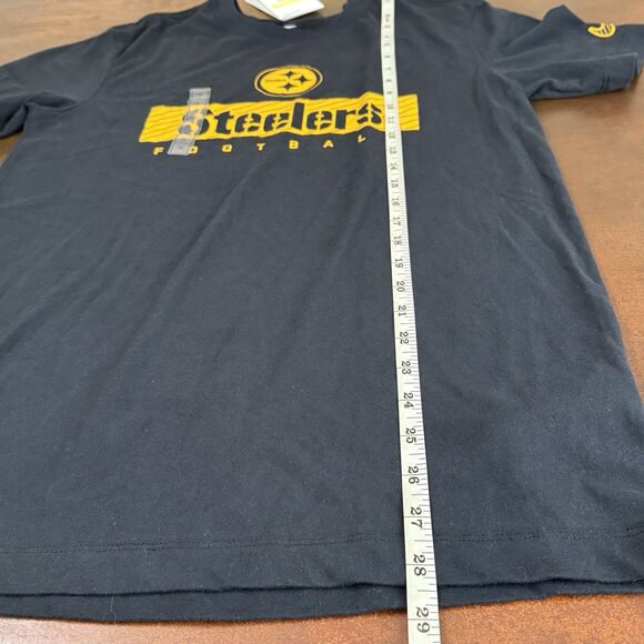 Pittsburg Steelers T-shirt Football Sportswear Black and Yellow Nike Dri-fit S - Picture 4 of 10